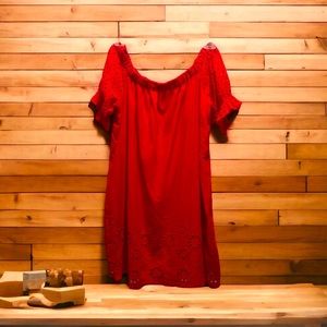 Red Short dress size medium